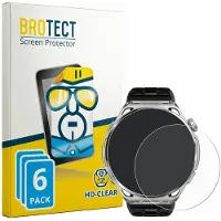 BROTECT Protection Clair, Film de protection pour smartwatch, Transparent