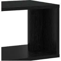 vidaXL : Meubles TV de 100 x 30 x 50 cm, en panneaux de particules imitation chêne noir