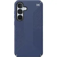 Speck Presidio2 Grip + Magnet Samsung Galaxy S25 Plus Coastal Blue - with Microban (Samsung Galaxy S25), Coque pour téléphone portable, Bleu