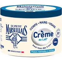 Le Petit Marseillais Crème au Lait Peaux Normales à Sèches 360 ml Crème