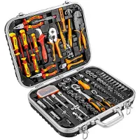 Neo Tools 108 pcs. Jeu de tournevis isolés VDE, y compris détecteur de tension Fente & PH & PZ Set