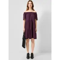 QS Robe violet foncé