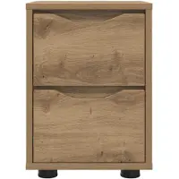 vidaXL Table de chevet avec tiroir Chêne artisanal 30,5 x 30 x 43 cm