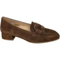 Gabor 4002.01.005, pantoufles et mocassins en marron pour femmes, taille 38,5