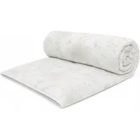 Wendre Couverture anti-allergique pour toute l'année 140×200 cm Blanc
