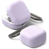 Ringke Étui de protection pour Galaxy Buds 4 / 4 Pro, Silicone, violet