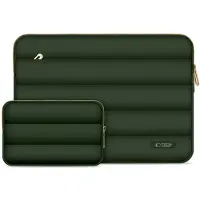 TechProtection Puffy (16", Universel), Sac pour notebook, Vert