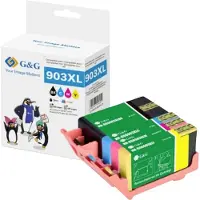 G&G 14801 XL-Druckerpatronen 4er Set für HP 903XL/ 3HZ51AE