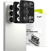 Ringke - Camera Lens Frame Glass - Samsung Galaxy Z Fold7 - Black (2 pcs, Samsung Galaxy Z Fold7), Téléphone portable : film de protection, Noir