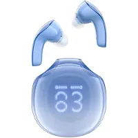 Acefast Casque sans fil intra-auriculaire T9 Bluetooth 5.3 - Bleu