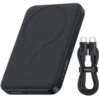 Baseus Powerbank Ultra-Mini Magnétique 22,5W 10000mAh Noir