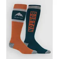 Burton Weekend Midweight Socks 2 Pairs Orange,Bleu EU 37-40 1/2 Homme