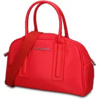 Gian Marco Venturi Sac à main Celeste Nova en simili cuir vegan, disponible en rouge, beige, noir, bleu et kaki