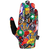 Fist Strapped Hard Court Kid Off-road Gloves Multicolore S Enfants