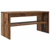vidaXL Armoire TV vieux bois 80 x 35 x 40 cm Bois composite