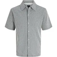 Jack & Jones Chemise écru / gris foncé