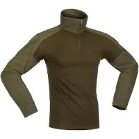 Invadergear Combat Long Sleeve T-shirt Vert L