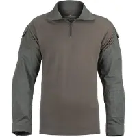 Invadergear Combat Long Sleeve T-shirt Gris S