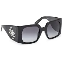 GUESS Gu00201-h Lunettes de soleil pour femmes Noir Homme Noir One Size