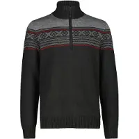 CMP 7h77510 Half Zip Sweater Noir L Homme