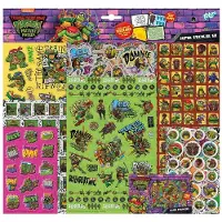 Totum Kit d'autocollants Teenage Ninja Turtles XL