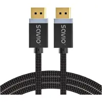 Savio Cl-176 Câble Displayport 3 M Noir