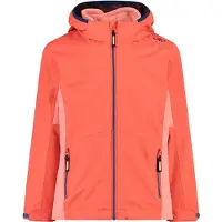 CMP - Veste pour enfant, modèle KID G JACKET, avec capuche amovible et veste intérieure. Couleur : CAMPARI / Taille : 164