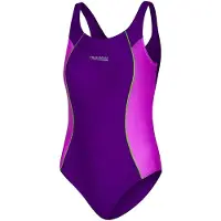 Aqua Speed Filles, Maillot de bain, Maillot de bain Luna, Violet, (152)
