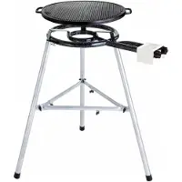 PAELLA WORLD Set de plaques de gril en fonte 2 (9 kW)
