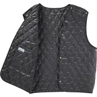 Pionier Hommes, Gilet, WORKWEAR 5840-M Gilet matelassé « Tools », noir, M, Noir, (M)