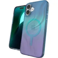 Zagg MILAN - Cases Snap Apple (Apple iPhone 16), Coque pour téléphone portable, Bleu, Violet, Multicolore