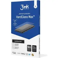 3MK Verre trempé pour Samsung Galaxy A24 Plein écran Noir
