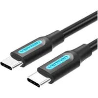 Vention Câble USB 2.0 C mâle/mâle 1M Noir PVC Type