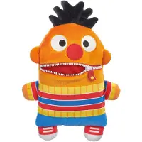Schmidt Spiele Mangeur de soucis Sesamstraße Ernie, peluche, animal en peluche, mangeur de soucis, 30 cm, 42546