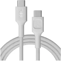 Green Cell Kabelis PowerStream USB Type-C Male - USB Type-C Male 100W White 2m 5904326376120