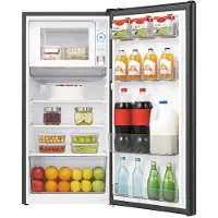 Hisense RR198D4ABE frigo combine Pose libre 151 L E Noir