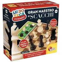 Liscianigiochi Bibliothèque De Jeux D'échecs 3 En 1 Grand Maître (1 - 2 Joueur)