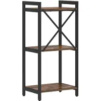 vidaXL Bibliothèque Chêne fumé 40 x 30 x 83 cm Bois d'ingénierie