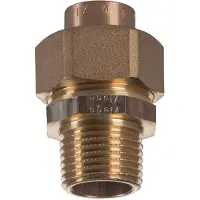 Viega Interrupteur temporaire en bronze, modèle 22 x 3/4, référence 94343G