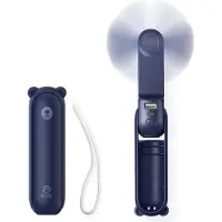 JISULIFE HANDHELD FAN 8 BLUE