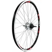Gurpil Zac 26´´ V-brake Nexus 3s Mtb Rear Wheel Argenté 9.5 x 120 mm / 1s