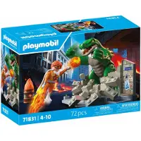 Playmobil 71831 Super-héros contre le lézard géant. Super-héros