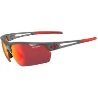 Tifosi Okulary NAVAR FC satin vapor (1 szkło Smoke Red Mirror 15% transmisji światła) (Satin Bleu), Rouge, Noir