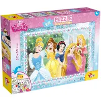 Liscianigiochi LISCIANI GIOCHI Puzzle double face Plus 108 Princesse