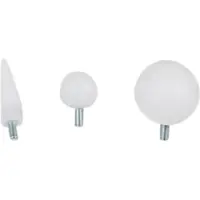 Ks Tools Jeu de pointes en plastique 3 pièces - 140.2499
