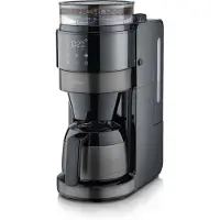 Severin Cafetière filtre isotherme 8 tasses 900w noir - - 4831 -