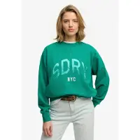 Superdry Sweat-shirt émeraude