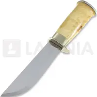 Marttiini Lapp 245010 Stainless, Curly Birch, couteau fixe