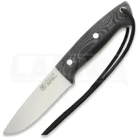 Joker Couteau Ranger, Black Canvas Micarta, Firesteel