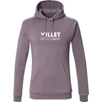 Millet Logo Hoodie Violet L Homme